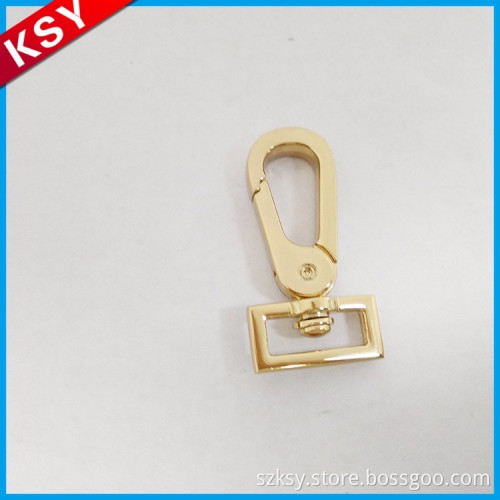 Wholesale High Quality Guangzhou Engraved Logo Swivel Eye Snap Hook With D Ring